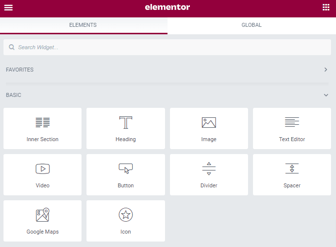 Elementor Widgets